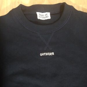 Band of Outsiders Outsider Logo Crewneck Sweatshirt